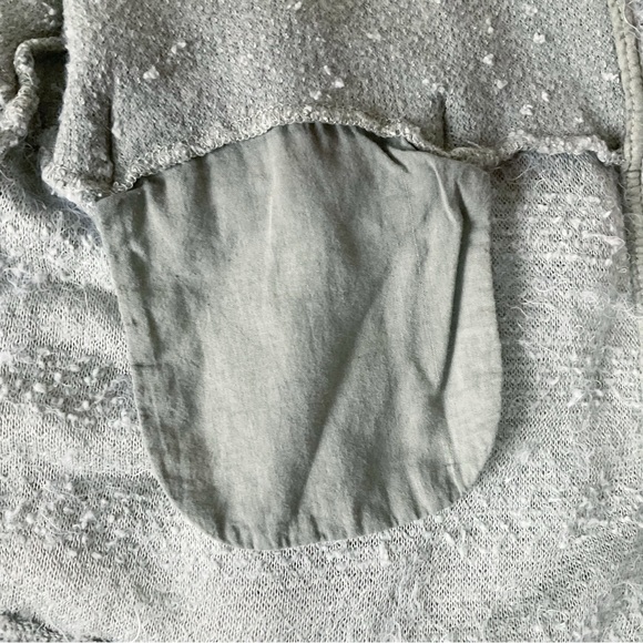 Elisa Cavaletti by Daniela Dallavalle Grey Open Front Bobble Cardigan Size M - Picture 7 of 11